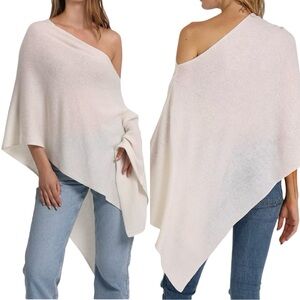 Minnie Rose Cream Poncho